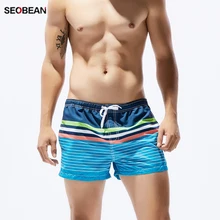 XY130 летние мужские купальники в полоску, купальник для мужчин, спортивный серфинг плавание, трусы-боксеры, мужские пляжные плавки