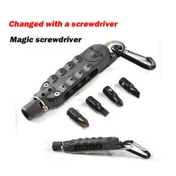 

Mini Portable Multifunctional Combination Tool Magic Screwdriver Multifunctional Screwdriver Opener Tool Set