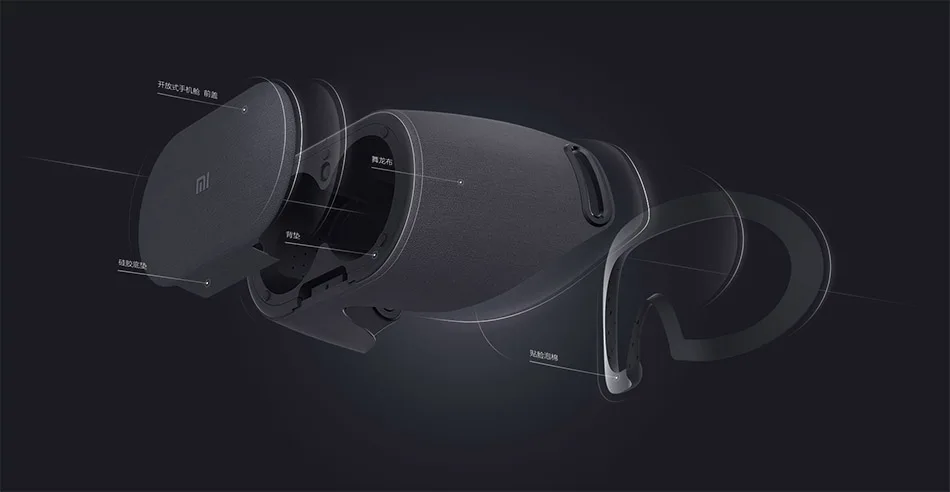 In Stock Xiaomi VR 2 Original Mi VR Virtual Reality Glasses Immersive 3D Glasses For 4.7-5.7 inch Smart Phones for iphone xiaomi (5)