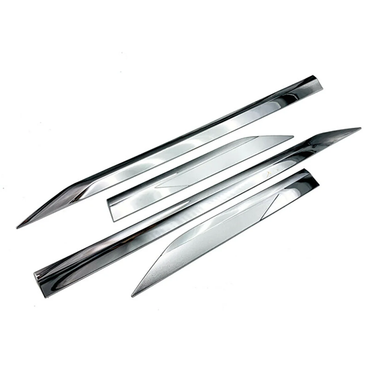 

ABS Chrome Side Door Body Molding Panel Trim Car Side Strips Trim Cover Chromium Styling for Toyota for RAV4 2019 2020