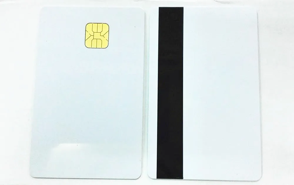 10 шт. двойной чип SLE 4428 + магнитная полоса Hico Smart IC Card | Безопасность и защита