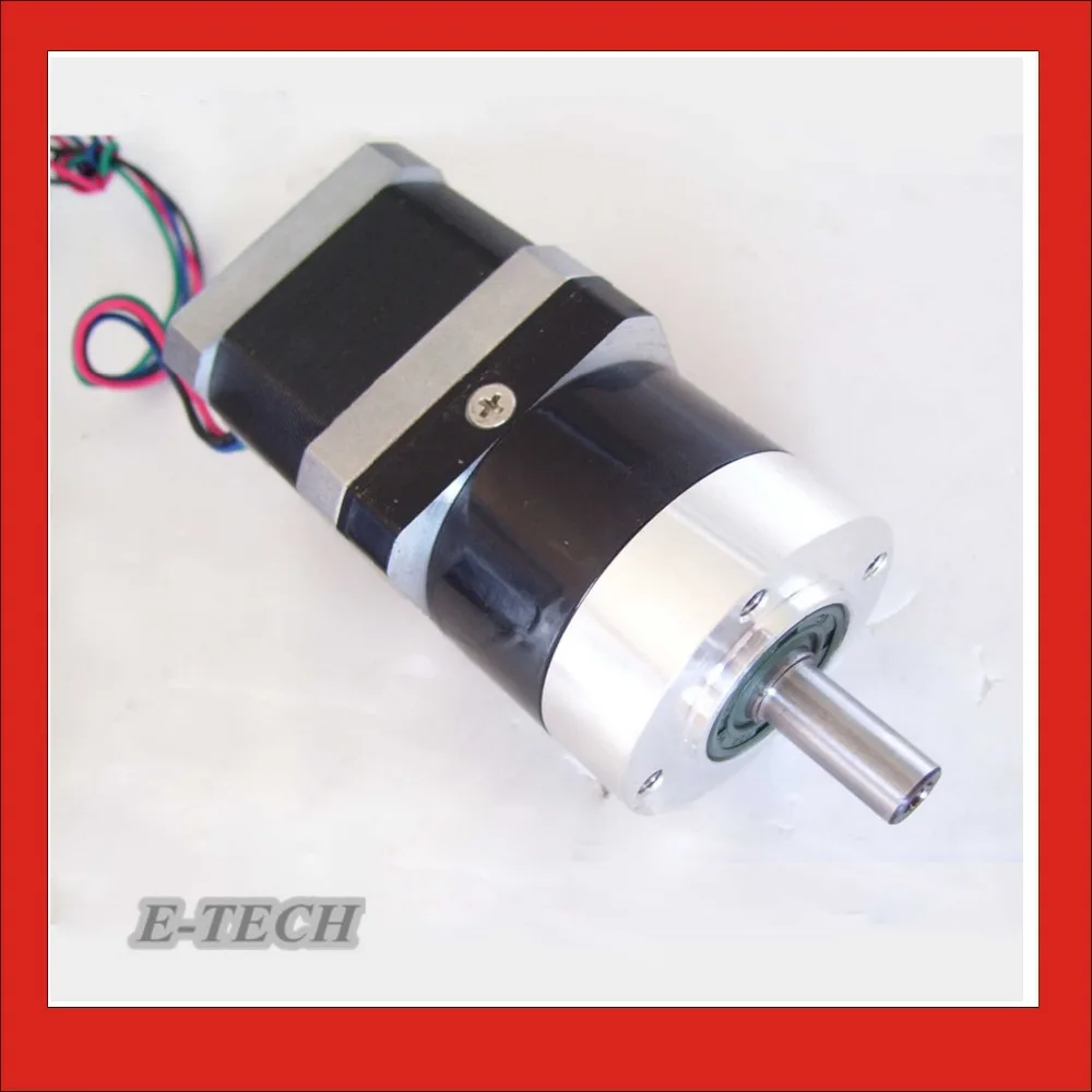 

Top Quality 40:1 Planetary NEMA 17 Geared Stepper Motor Length 40mm