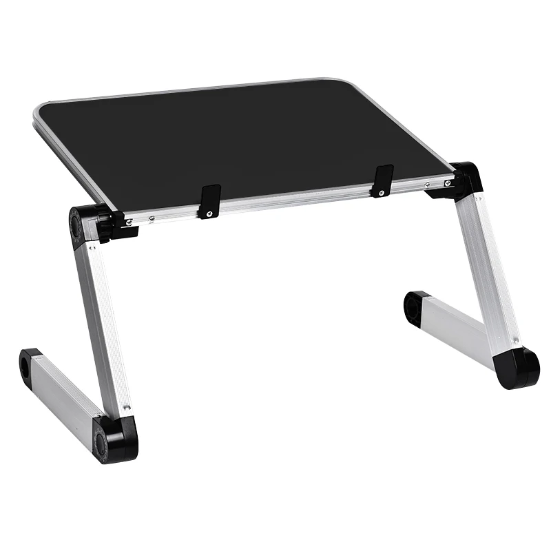  Aluminum Alloy Laptop Portable Foldable Adjustable Laptop Desk Computer Table Stand Tray Notebook L