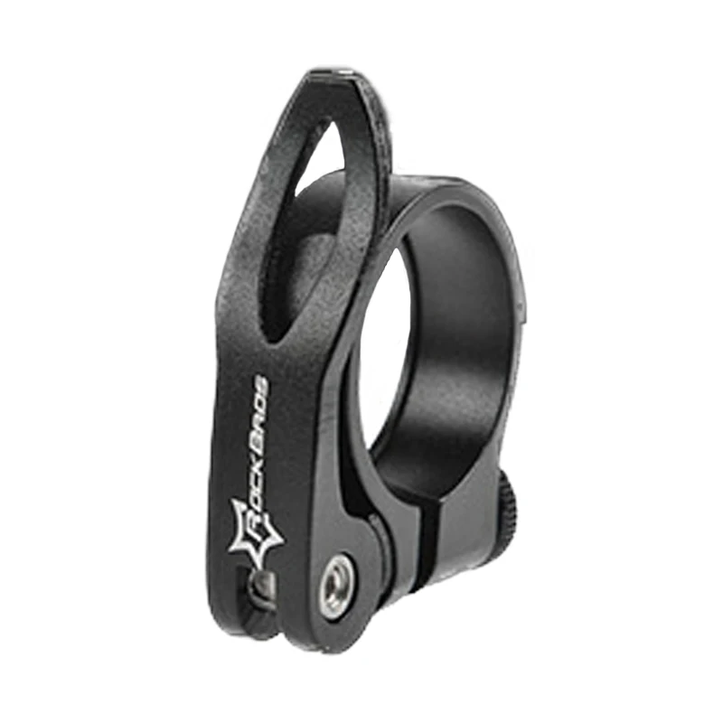 ROCKBROS Aluminum Ultralight Quick Release Road MTB Mountain Bicycle Clamp Seat Post Bike Seatpost Clamp 31.8mm 34.9mm RK0041 (2)