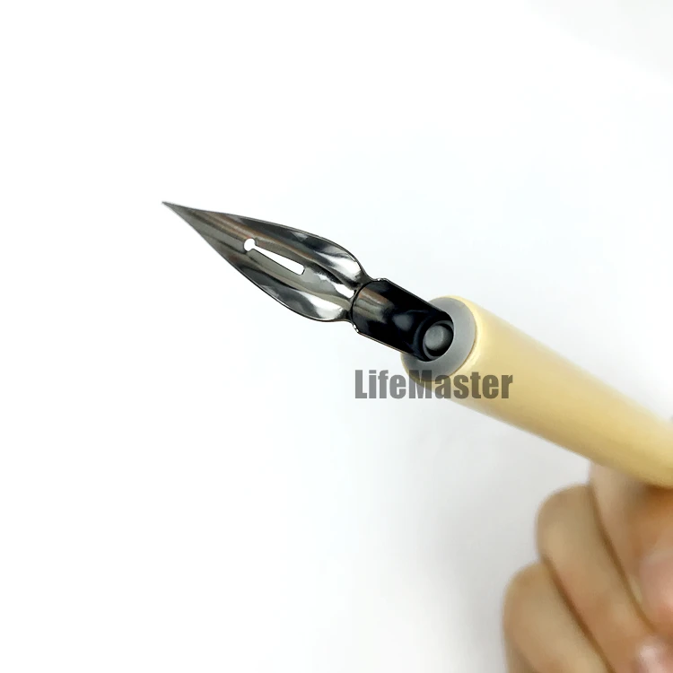 Набор японских ручек LifeMaster для рисования комиксов Nikko (4 наконечника + 2 ручки) школаGDручка Maru Nib манга художественная ручка для эскизов мультфильмов (art.: 78c25ee29) - 78c25ee29