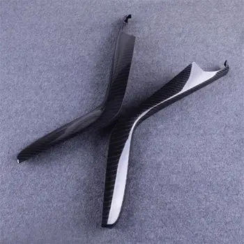 

CITALL ABS Carbon Fiber Style Car Dashboard Gear Shift Side Cover Trim Strip Frame Accessories Fit For Honda Civic 2016 2017