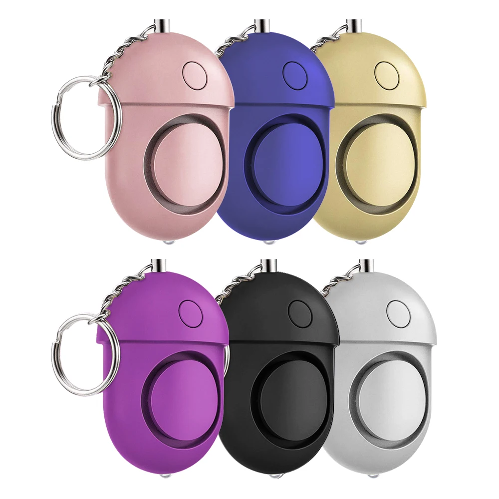 

Self-Defense Security Alarm Personal Alarm 125-130dB Safe Sound Emergency Keychain LED Flashlight for Women Girls Kids