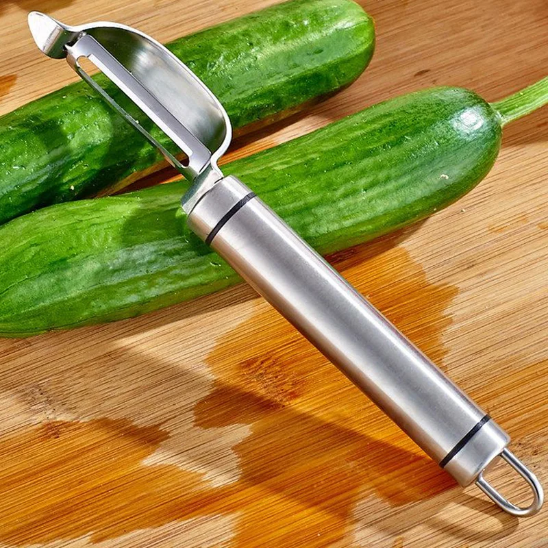 Stainless Steel Potato Peeler Fruit Vegetable Tools Metal Peeler Zesters Slicer Paring Cooking Tools Kitchen Gadgets Accessories (7)