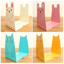 Креативный милый мультяшный Кот кролик книжный стенд металлические книжные концы школьный студенческий подарок для детей 902