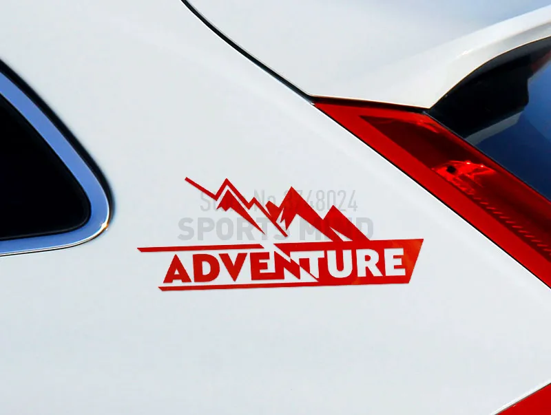 Adventure автомобильный Стайлинг автомобиля Наклейка для Fiat BMW Honda Toyota Saab Audi Ford Mazda Kia Opel Lada аксессуары