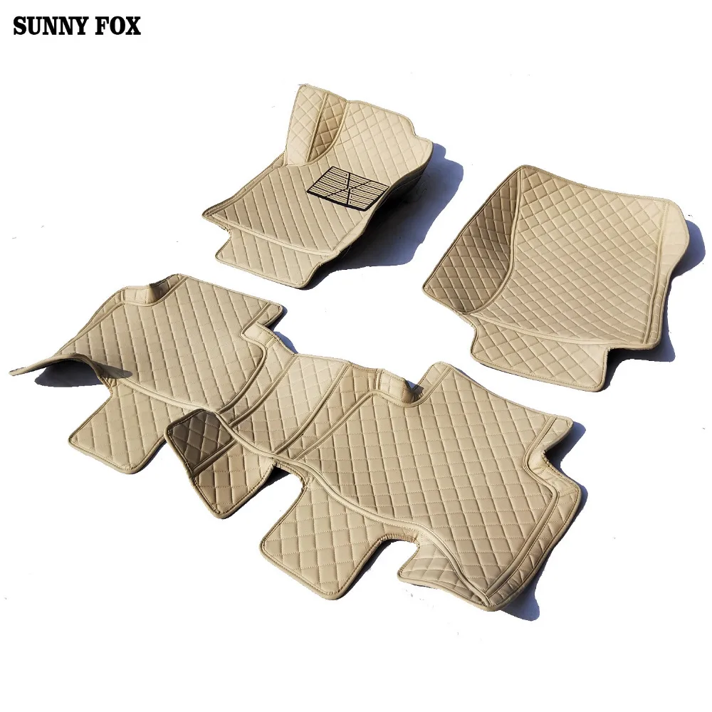 SUNNY FOX car floor mats for Hyundai Verna Accent Solaris Tucson ix35