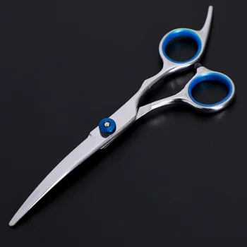 

5pcs Pet Trimming Tools Stainless Steel Grooming Combs Scissors with Storage Case can CSV
