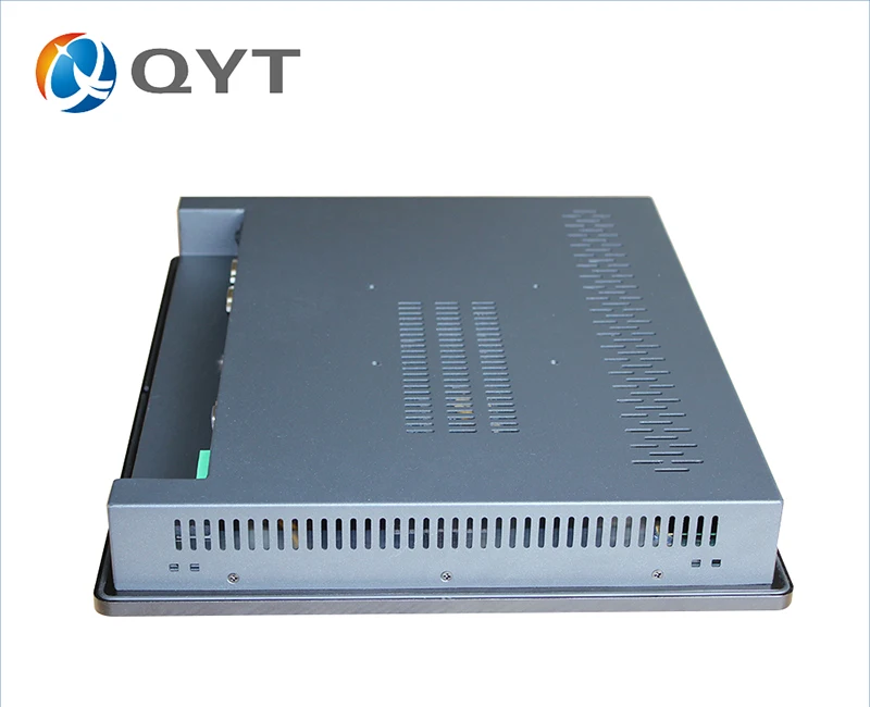 QYT промышленных планшетных Embedded PC 19 дюймов Ethernet Lan Порты и разъёмы RJ45 RS232 Windows 10 Celeron 3855U 4G ОЗУ 32 ГБ SSD