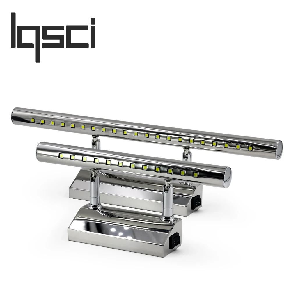 

LQSCI 3W 5W 7W Bathroom LED Mirror Light 110V 220V Mini Style Cold Warm White LED modern Wall Lamps lampada de led