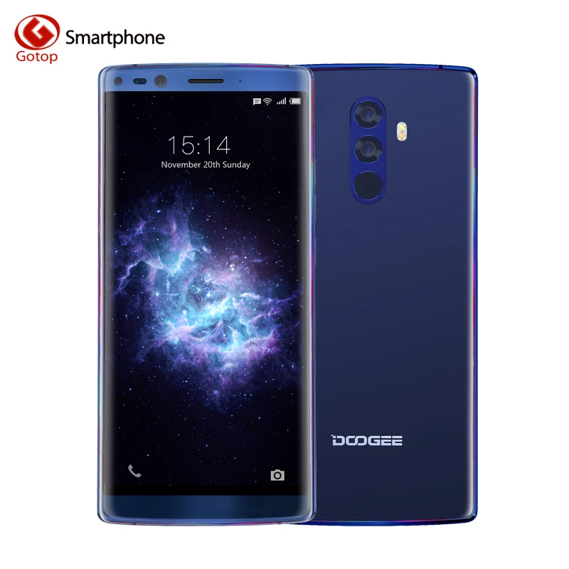 DOOGEE Mix 2 Android 7.1 4060mAh 6.0'' FHD+ Helio P25 Octa Core 6GB RAM 64GB ROM 4G Smartphone 4 Cameras 16.0+13.0MP 8.0+8.0MP