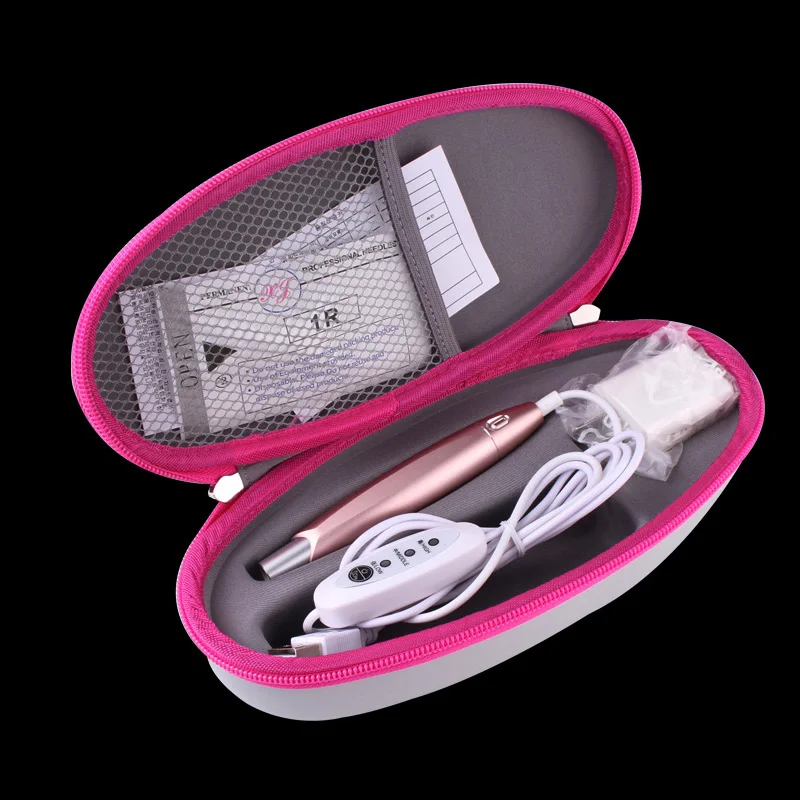 

2018High Quality Rose Gold Electric Tattoo Microblading Pen Semi Permanent Makeup Eyebrow Lip Eyeliner Tattoo Machine Pen