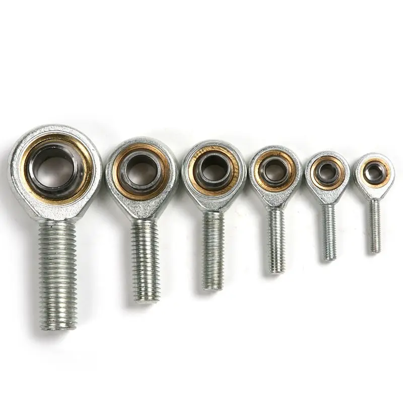 New 4Pcs Bearing Steel Male Rod end Joint Bearing External thread Ball