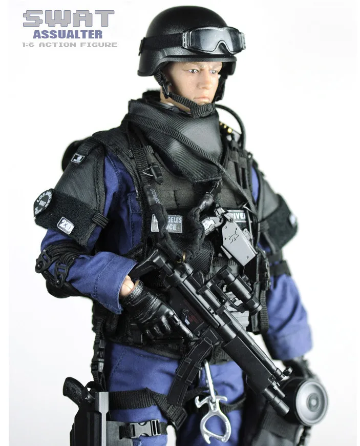 

PATTIZ 1/6 Solider Figure Toys Scale Collectable Swat Team Military Pants with Knee Pads Collectible Model Toy children toys