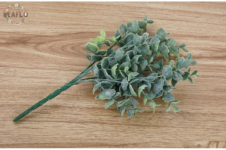 1 шт. пластиковые листья искусственные растения для украшения свадьбы DIY ВЕНОК цветок аранжирование аксессуары 2 цвета