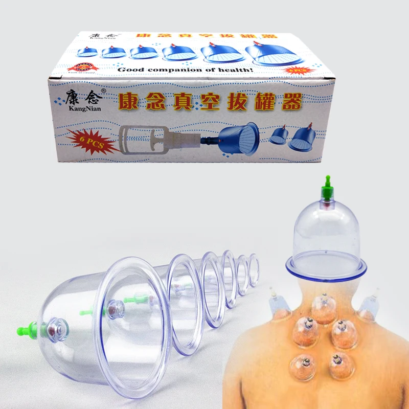 

Vacuum Cans Set Massager Cans Massage Jars Cupping Set Chinese Acupuncture Physical Vacuum Therapy Machine Suction Cups Massage