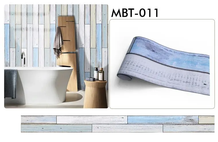 Скандинавская Имитация деревянной доски, наклейка для гостиной, спальни, обои, наклейка на стену, для кухни, маслостойкая, для ванной комнаты, водонепроницаемая наклейка