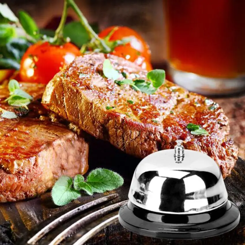 Stainless Steel Call Bells Restaurant Kitchen Dedicated Mission dishes