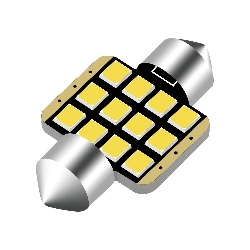 

1pcs Car Led C5w Led Bulb 12V Festoon 31mm 41mm C5w C10w Reading Lamp Car Interior Light 2835 SMD