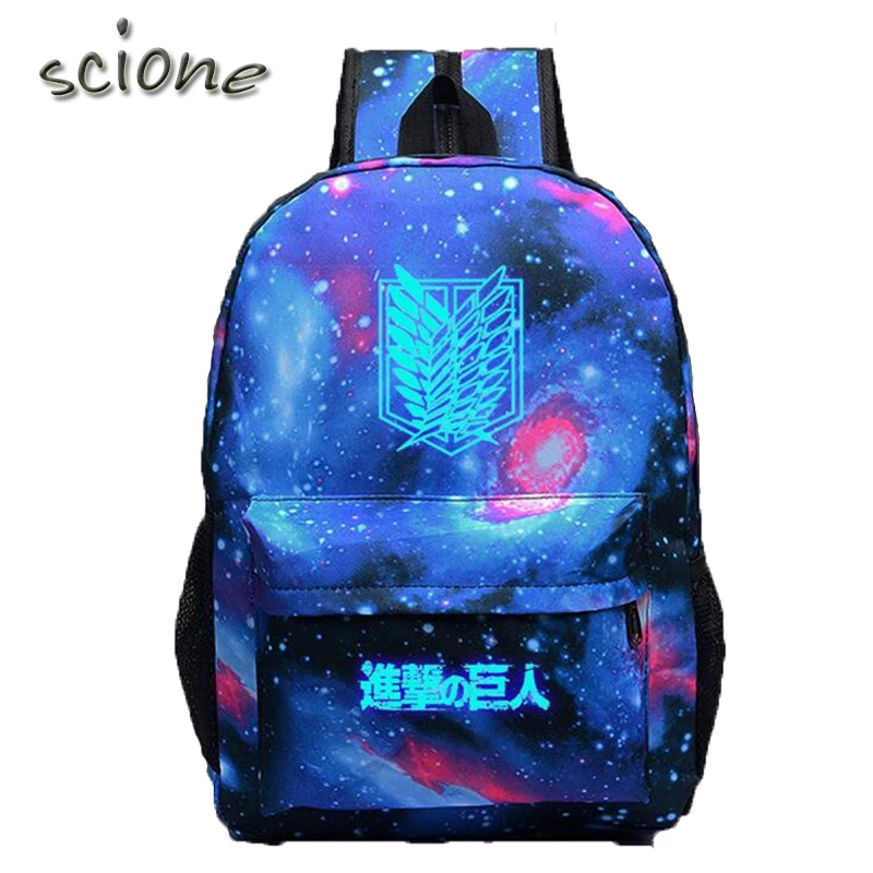 Prix pour 2017 Vente Chaude Attaque sur Titan Sac À Dos Japon Anime Impression Sac D'école pour Les Adolescents de Bande Dessinée Voyage Sac En Nylon Livraison Gratuite Prix pour 2017 Vente Chaude Attaque sur Titan Sac À Dos Japon Anime Impression Sac D'école pour Les Adolescents de Bande Dessinée Voyage Sac En Nylon Livraison Gratuite