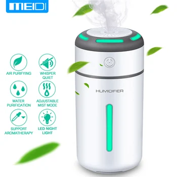 

MEIDI 170ml Mini Air Humidifier Diffuser Aroma Lamp Aromatherapy Electric Aroma Diffuser Mist Air Freshener