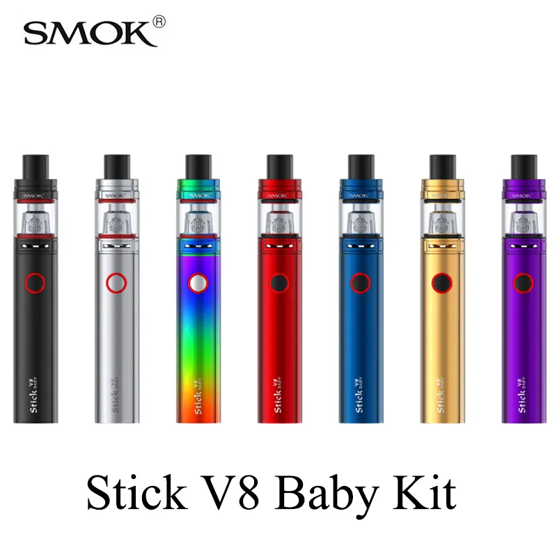 SMOK Stick V8 Детский комплект электронная сигарета EGO AIO испаритель кальян TFV8 детский