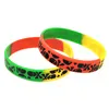 3PCS New Casual Skull Silicone Wristband 3 Colors Sports Rubber Bracelets&Bangles Hiphop Skeleton Charm Armbands Gifts SH272 5