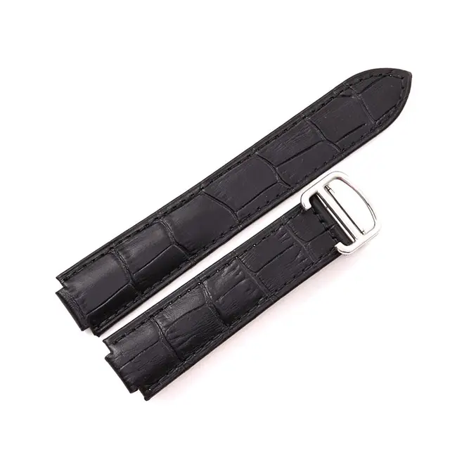 Genuine Leather Watch Band Strap for Cartier Watches Replacement Soft