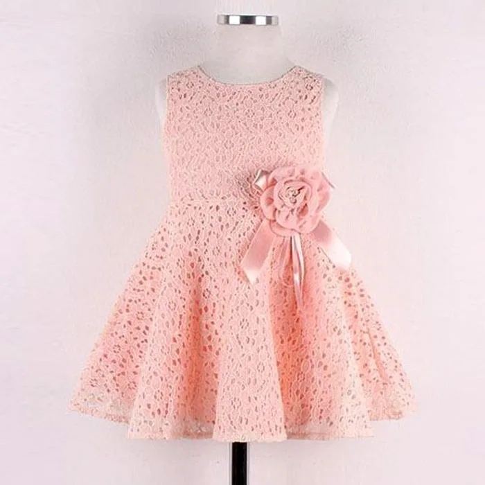 Платье для девочек; детское кружевное платье принцессы с цветочным узором для свадебной вечеринки; Детские вечерние бальные платья; торжественные платья для малышей; одежда;# K1 - Цвет: A