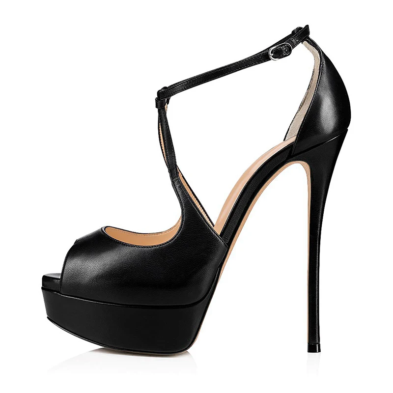 black platform heels (2)
