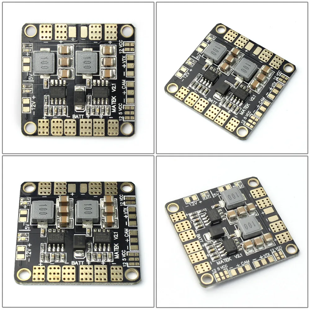 F16892 мини блок питания распределительная плата PDB с BEC 5 V& 12 V для FPV 250 ZMR250 Мультикоптер Квадрокоптер