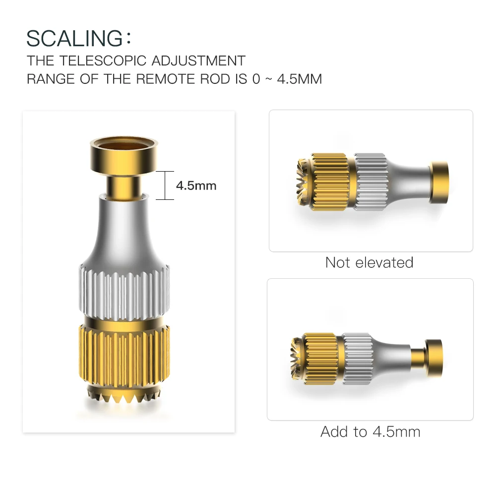Телескопическая палка-рокер для большого пальца, пульт дистанционного управления, джойстик-передатчик, держатель, ручка для замены для Mavic Mini Air 2 Pro/Zoom