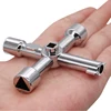 Universal Cross Triangle KEY for Train Electrical Elevator Cabinet Valve Alloy Triangle ► Photo 2/4