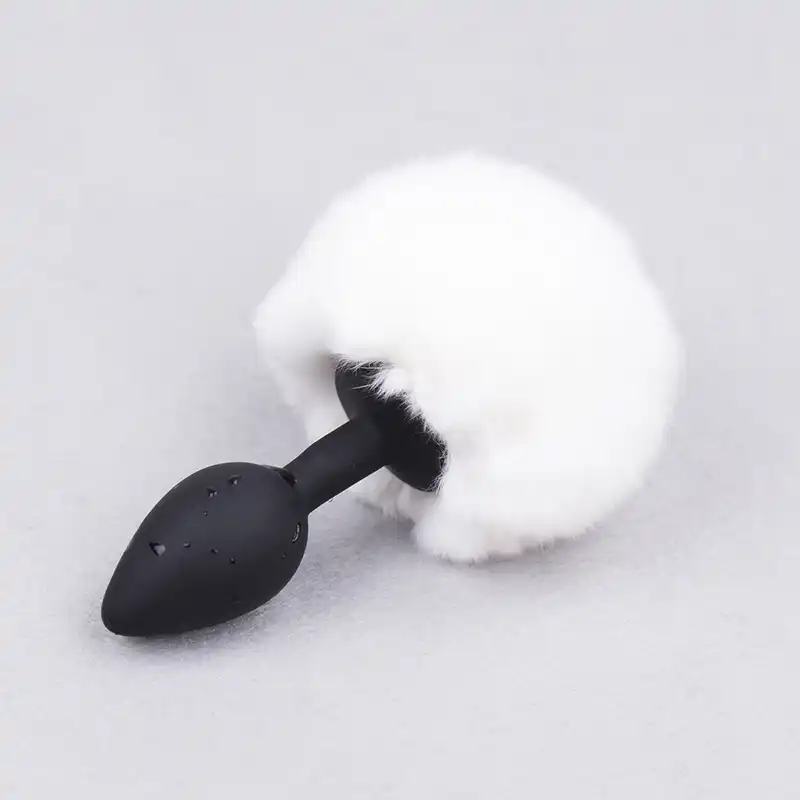 800px x 800px - Rabbit Girls Tail Sex Toys Silicone Erotic Toy For Couples Women Gay Size  Small Anal Plug 8color Plush Cosplay Adult Cute Tails