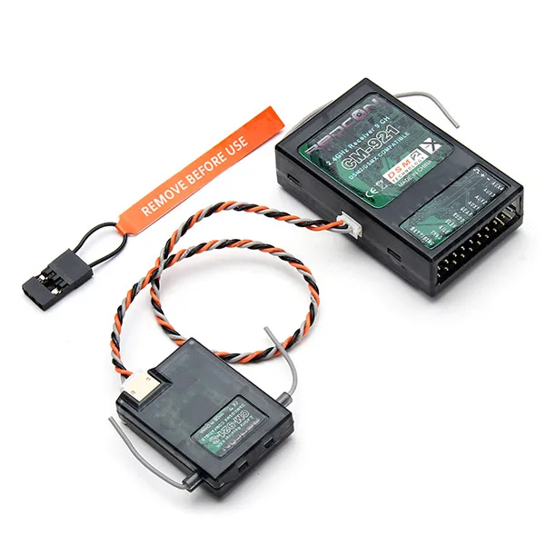 

CM921 2.4G DSM2 9-channel receiver compatible JR, SPEKTRUM with wireless simulator function