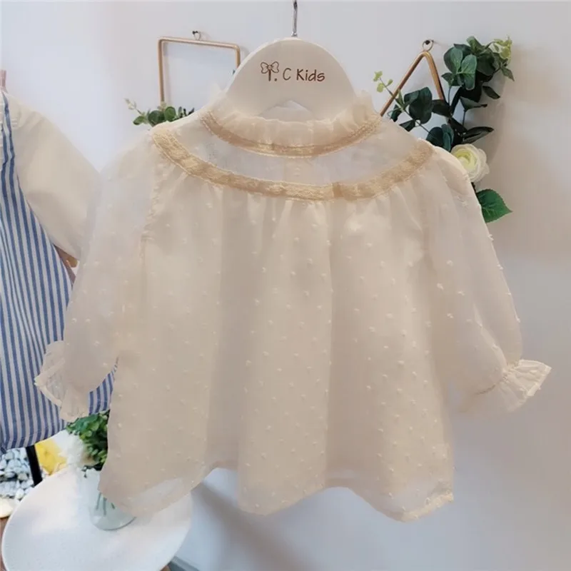 

New spring toddler girl 2019 toddler girls shirts white shirt girls tops