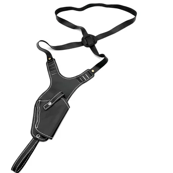 

New Leather Underarm Universal Pistol Holster Shoulder Holster Right Hand Portable Hidden Tactical Gun Holster
