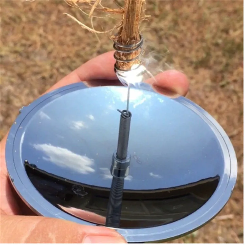 

Camping Survival Solar Lighter Waterproof & Windproof EDC Outdoor Emergency Tool For Camping Hiking