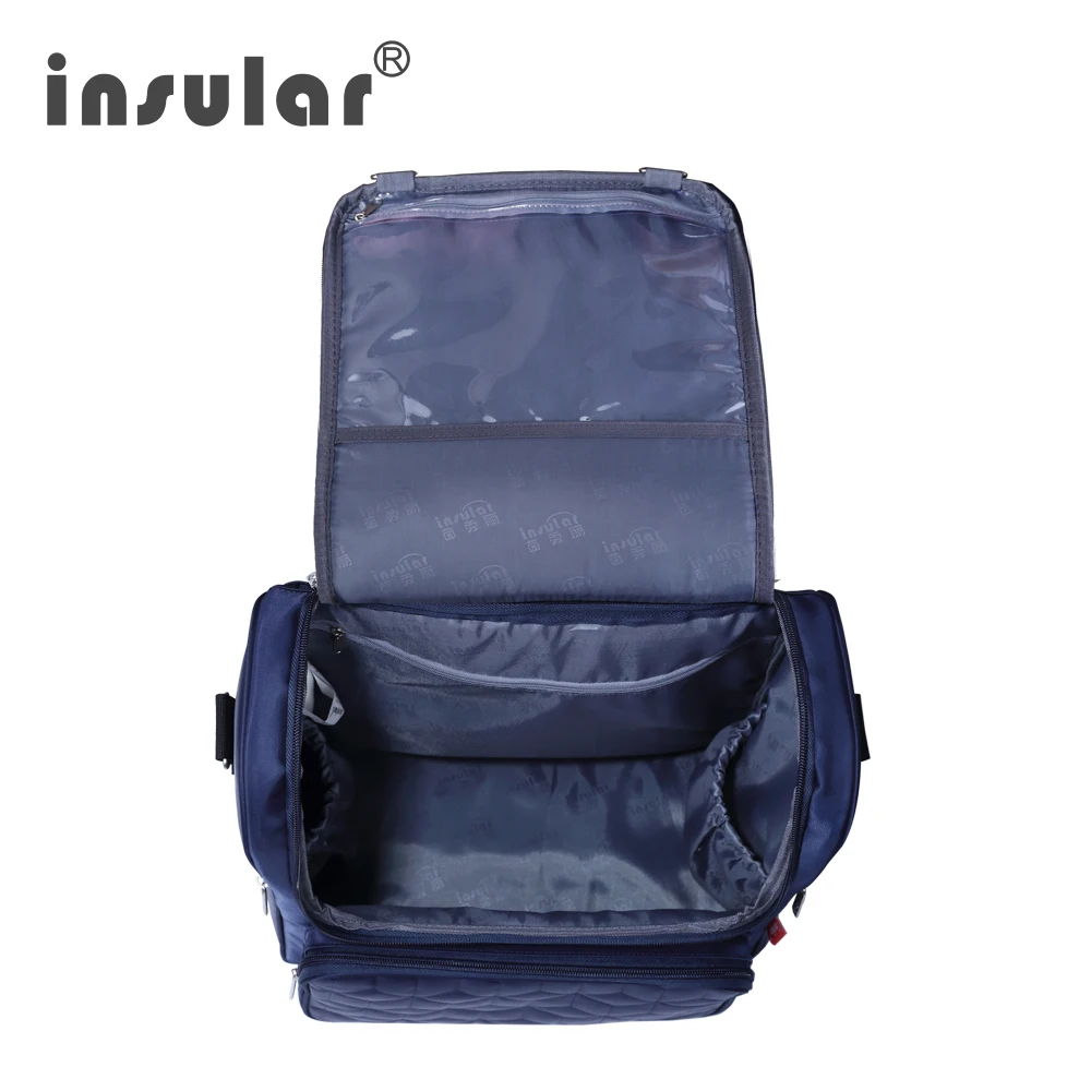 INSULAR новая сумка для мам многофункциональная сумка-тоут, сумки для подгузников, детские пеленки, пеленки для младенцев, женские сумки-мессенджеры, Bolsas Maternidade