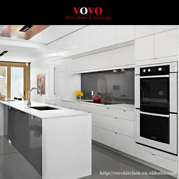 

Low price and high quality high gloss lacquer kitchen cabinets made in china