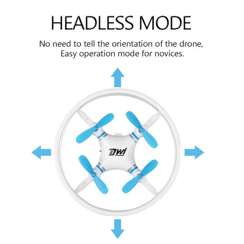 Мини-Дрон ударопрочный нано RC Квадрокоптер один ключ взлет посадка RC вертолет игрушечные дроны подарок для детей начинающих детей D1