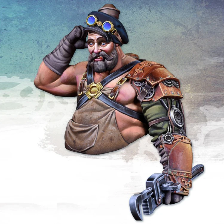 1/12 Джо Кэссиди смоляная модель бюст GK несобранный и Неокрашенный комплект |