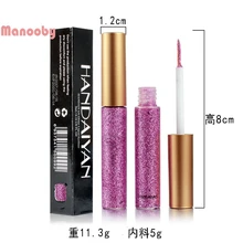 Manooby Жидкий блеск водостойкий стойкий сверкающий макияж глаз Сияющий косметический