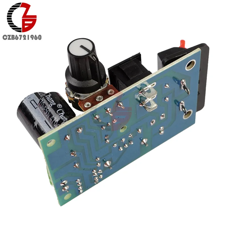 LM317 DC-AC 5 V-35 до 6В-алюминиевая крышка, 25В DIY Наборы Шаг вниз Мощность трансформаторы модуль переменного тока/постоянного тока Регулируемый понижающий стабилизатор