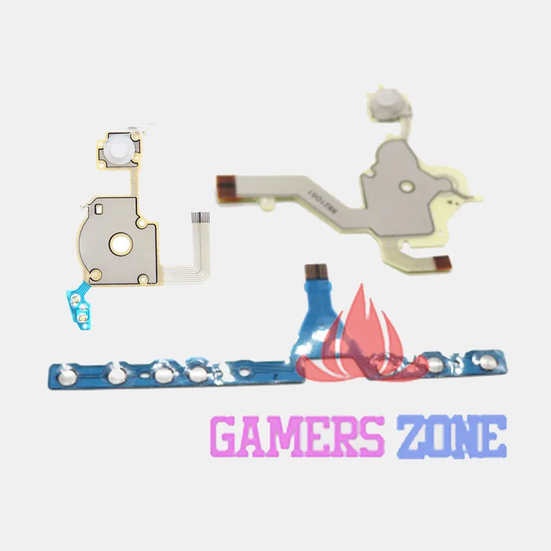 

D-Pad Left Ribbon Right Keyboard Button Flex Cable Set for PSP3000 3001 TA-095 095 Version Gen 2