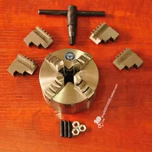 80 четырехкулачковый патрон Самоцентрирующийся патрон k12-80 с положительными и отрицательными когтями металлообрабатывающий патрон деревообрабатывающий патрон